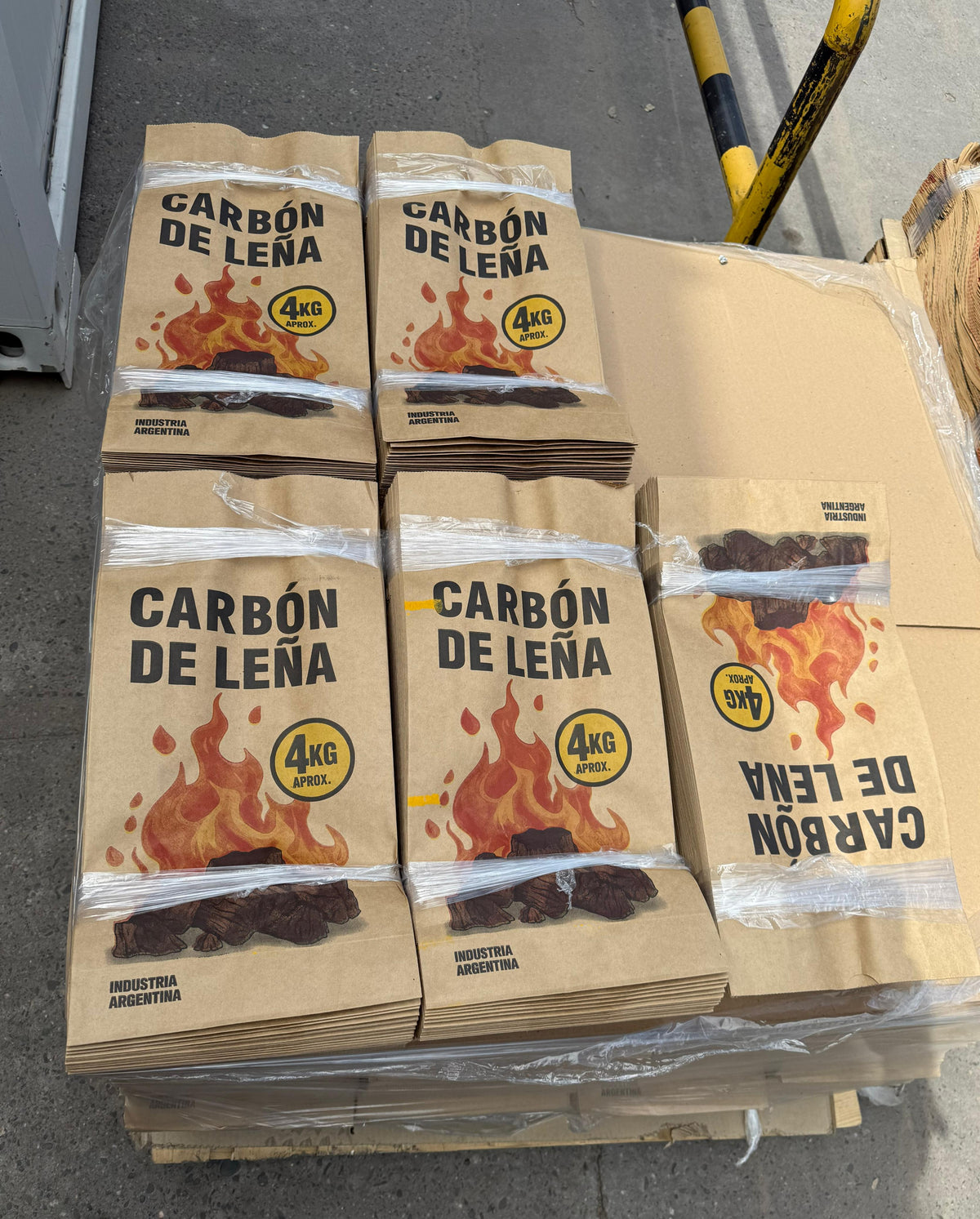 BOLSA FC CARBÓN 4KG - PACK x300 BOLSAS