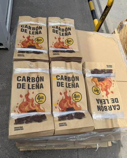 BOLSA FC CARBÓN 4KG - PACK x300 BOLSAS