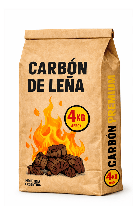 BOLSA FC CARBÓN 4KG - PACK x300 BOLSAS