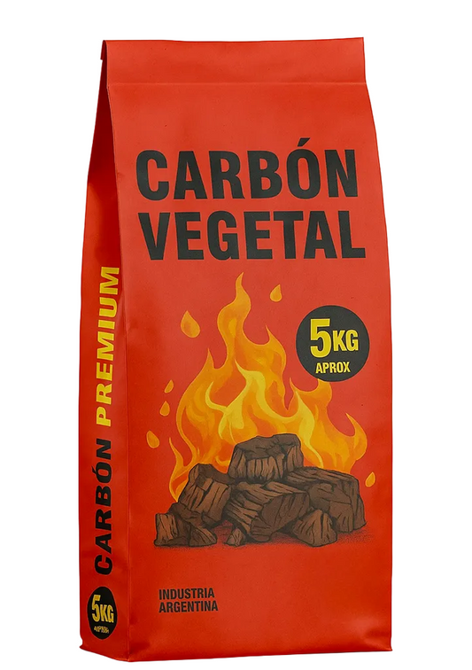 BOLSA FC CARBÓN 5KG PREMIUM - PACK x300 BOLSAS