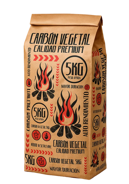 BOLSA FC CARBÓN 5KG - PACK x300 BOLSAS