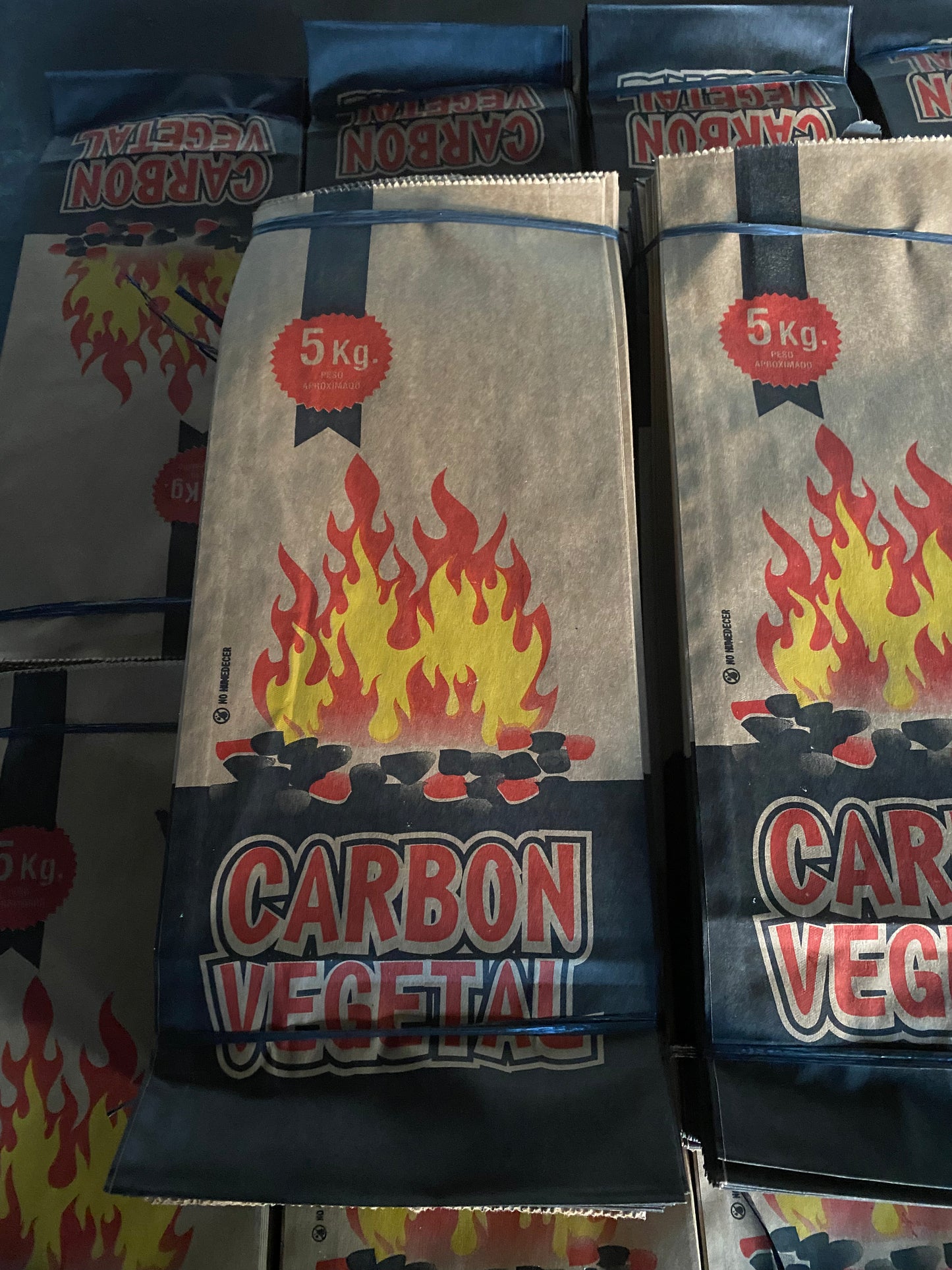 BOLSA FC CARBÓN 5KG KRAFT - PACK x300 BOLSAS